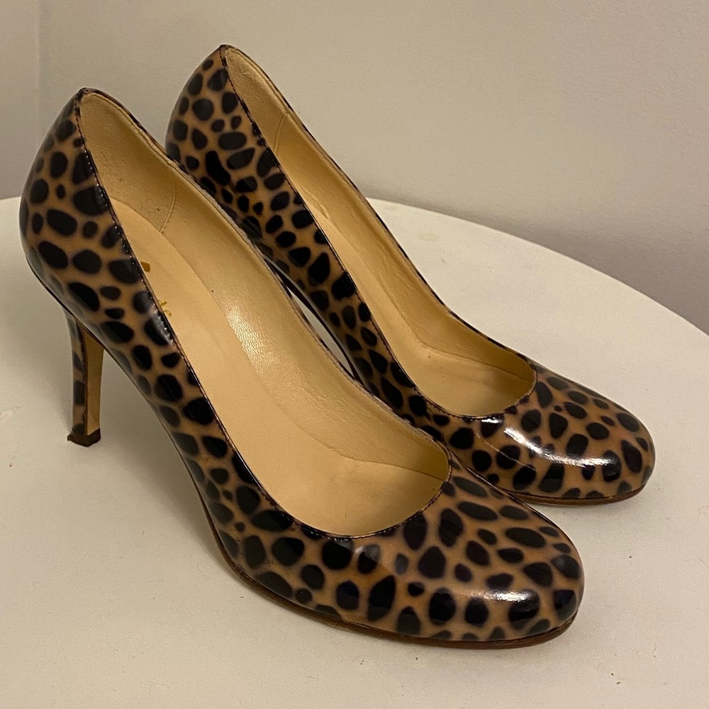 Kate spade leopard cheeta print pump heels